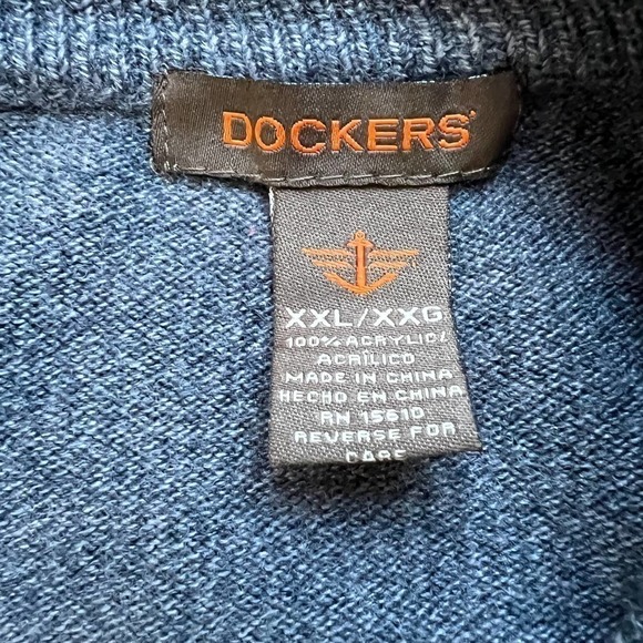 Dockers XXL V Neck Sweater - Picture 3 of 6